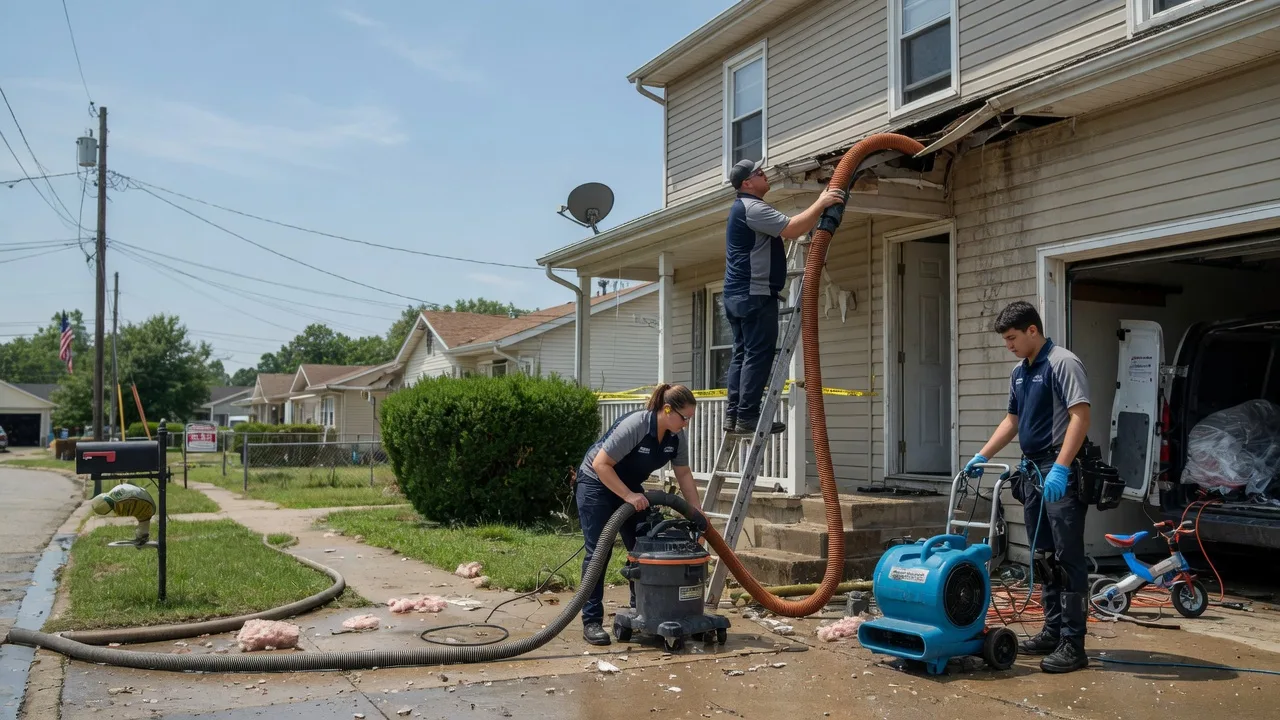 Water Damage Restoration in Gridley, KS near me